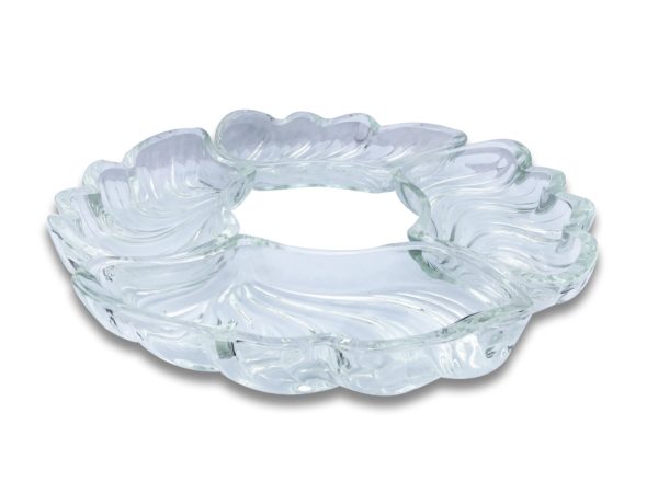 4 Piece Crystal App Tray