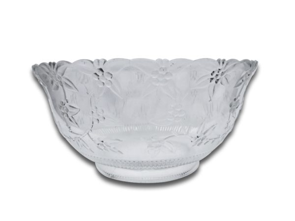 Acrylic Clear Ornate Punch Bowl