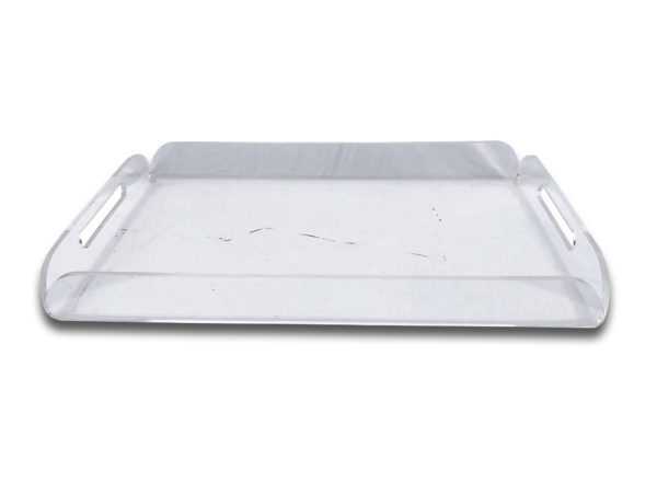 Acrylic Clear Tray with Handles