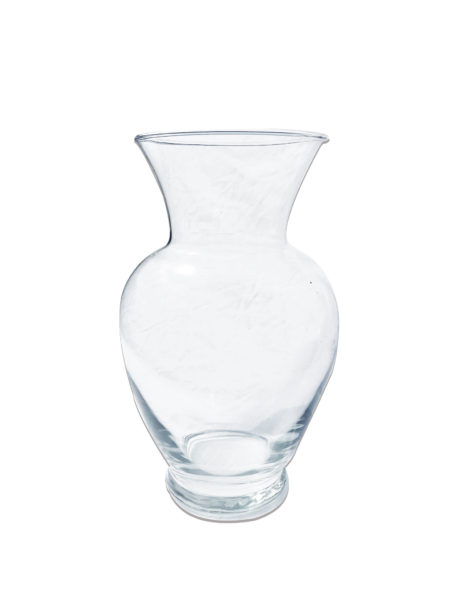 Clear Glass Classic Vase