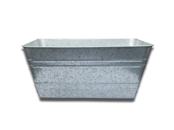 Galvanized Rectangular Beverage Tub