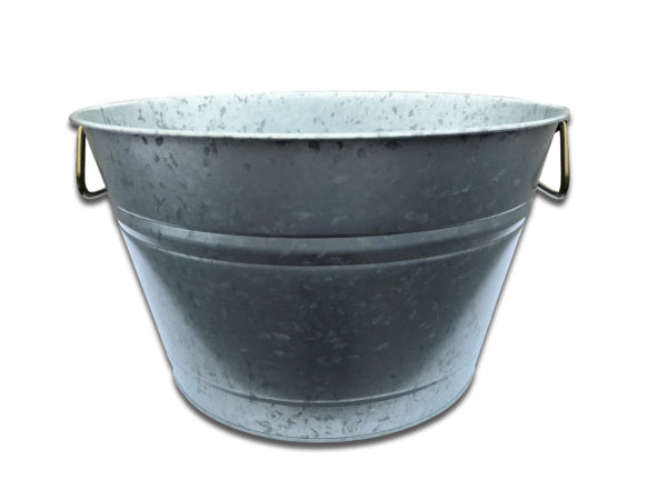 Galvanized Round Beverage Tub