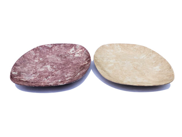 Marbled Acrylic Serving Platters