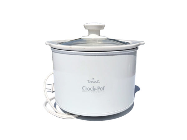Rival White Mini Crock Pot