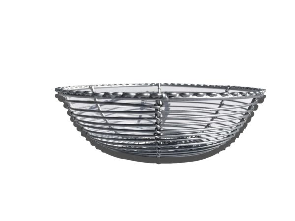 Silver Wire Bread Basket