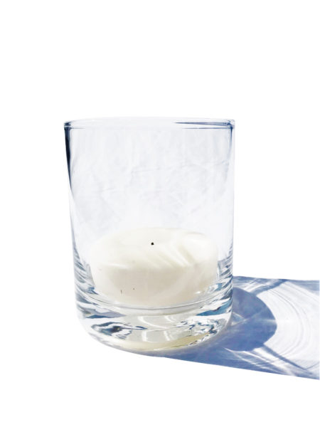 Simple Clear Glass Votive Holder