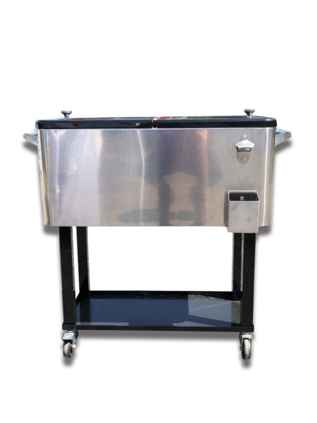 Stainless Beverage Cart with Wheels