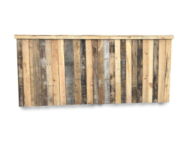 8Ft Natural Palletwood Bar