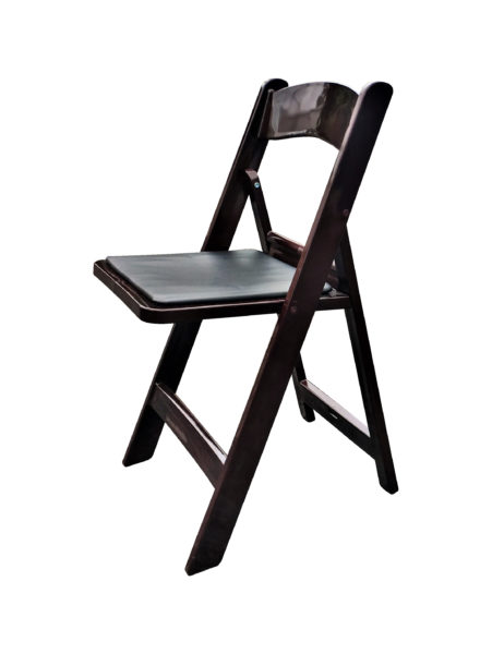 Mahogany Resin Folding Chair