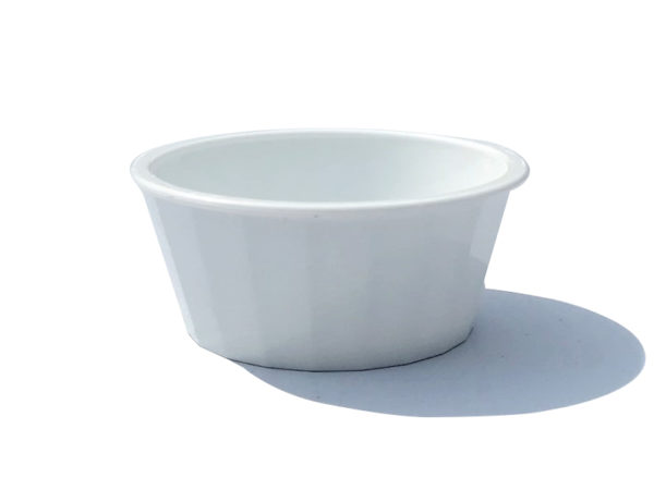 White Plastic Condiment Cup