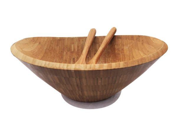 Wood Salad Bowl 3 Piece Set