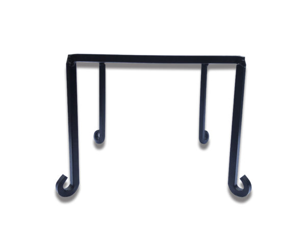 Black Wrought Iron Square Stands